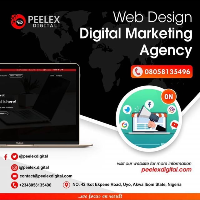 Get your business up and running... Contact PeelexDigital for #webdesign services, Digital marketing services, Promotions etc.