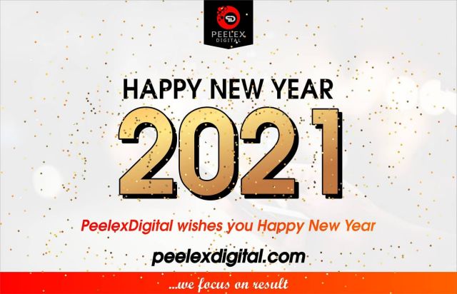 All of us at Peelex Digital wish you a Happy New Year and a Year of great fulfillment.
#happynewyear2021